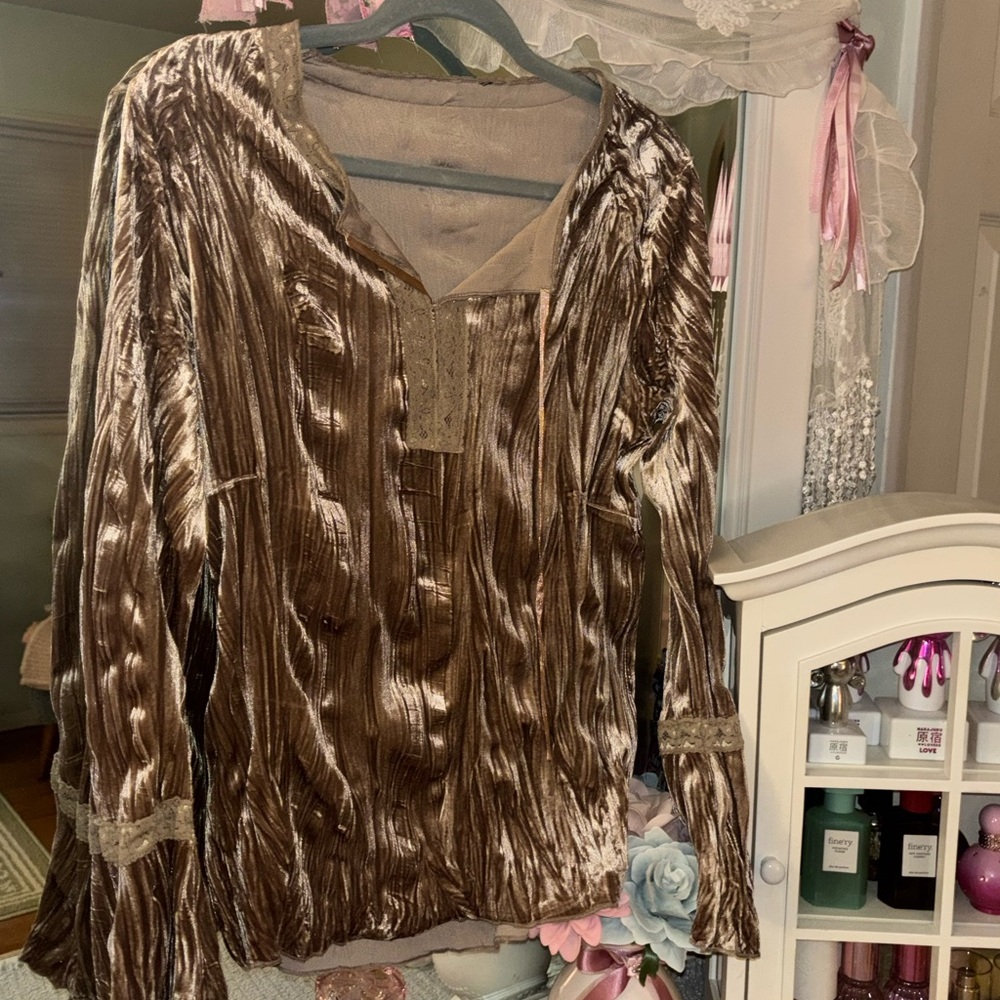 Vintage Vampire Velvet Tunic